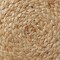 Hand-Braided Jute Pouf Ottoman Footrest, 19" Round x 10-1/2" High, Natural Woven Boho Floor Cushion, Home Decor for Living Room, Bedroom, Apartment
